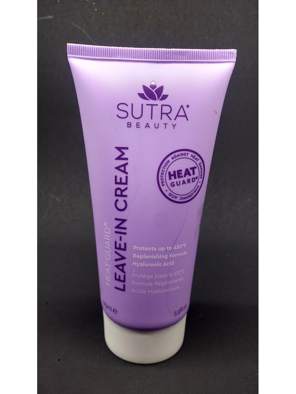 SUTRA Beauty Heat Guard Leave-In Hair CREAM Protects up to 450F Full Size 5.9 oz